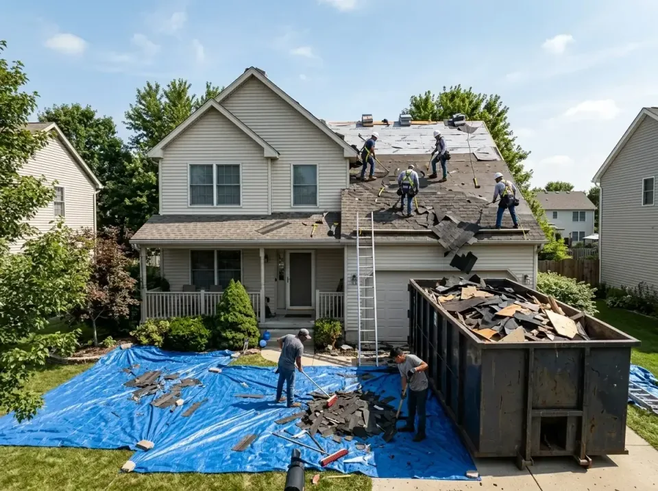 roof-replacement-debris-remova-004 — frequently asked questions, Cheapest Dumpster Rentals in Gluckstadt, MS